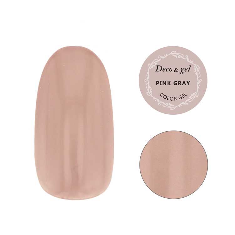 Deco＆gel（デコエンジェル） / カラージェル IN157（Pink Gray）
