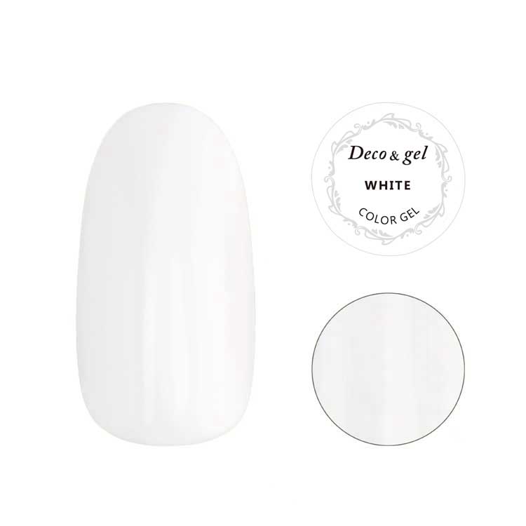 Deco＆gel（デコエンジェル） / カラージェル IN187（White）