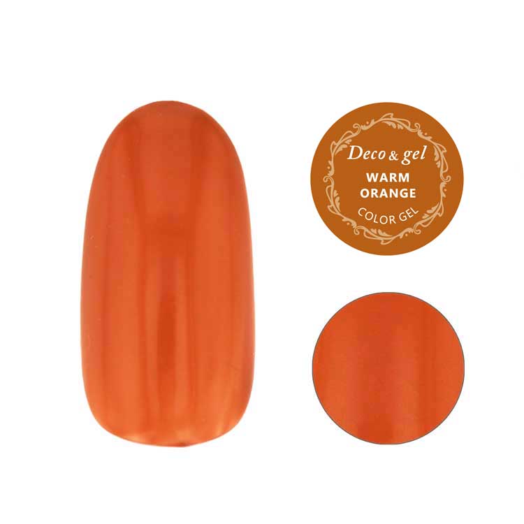 Deco＆gel（デコエンジェル） / カラージェル IN839（Warm Orange）