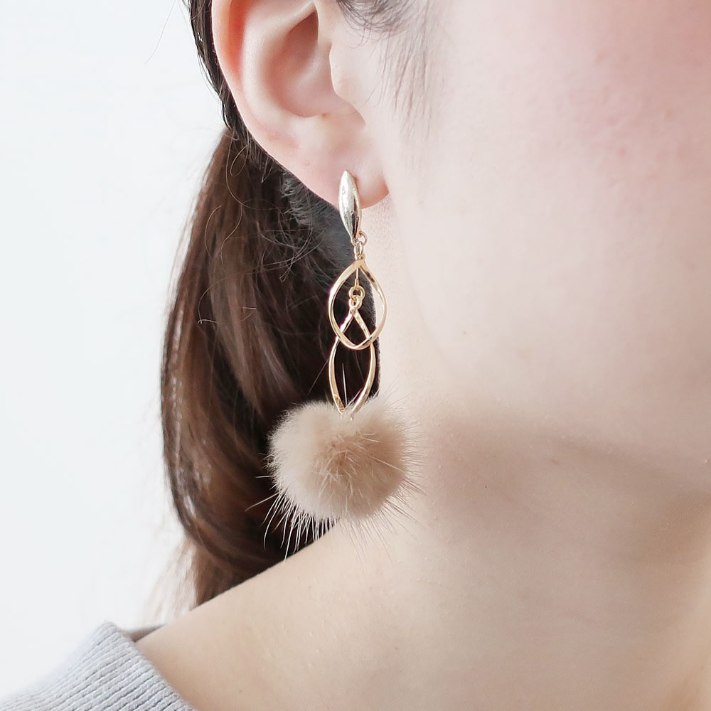 メタルパーツ / 1つカン付きフープ（ドロップ ツイスト・3012） / G5(約18×12mm(カン含まず) （ドロップ ツイスト・3012）  G5): メタルパーツ | Parts Club